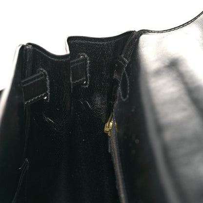 Hermes Box Kelly Retourne 28 Black 13 of 14