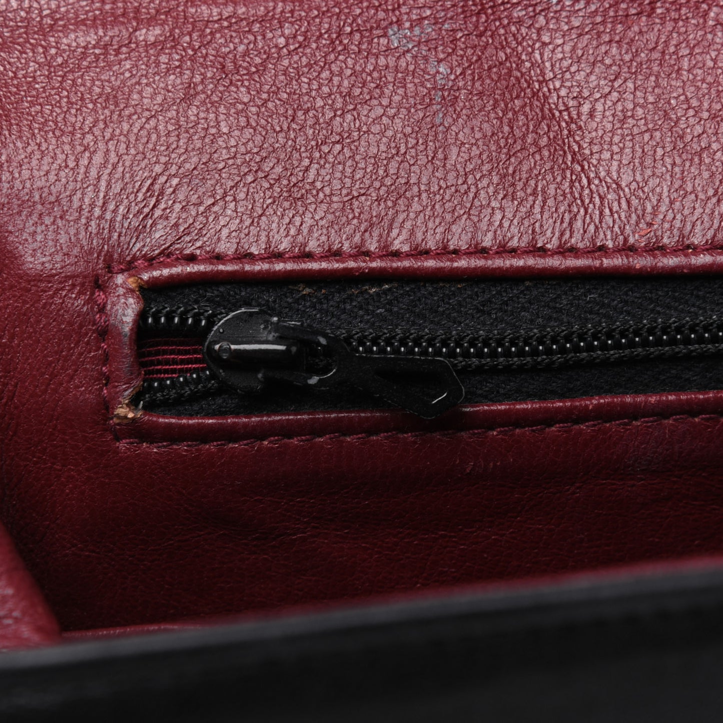 Lambskin Quilted Small Single Flap Black