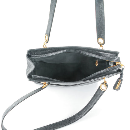 Chanel Caviar Shoulder Bag Black 6 of 8