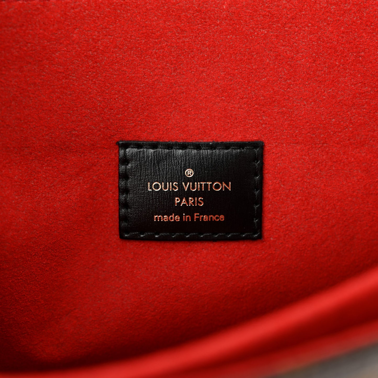 Monogram Braided Pochette Metis Coquelicot