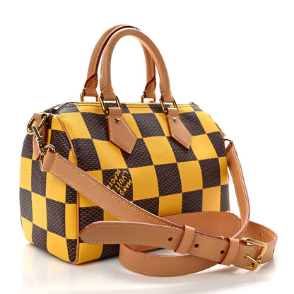 Louis Vuitton LOUIS VUITTON Damier Pop Speedy Bandouliere 25 Jaune Mat 3 of 8