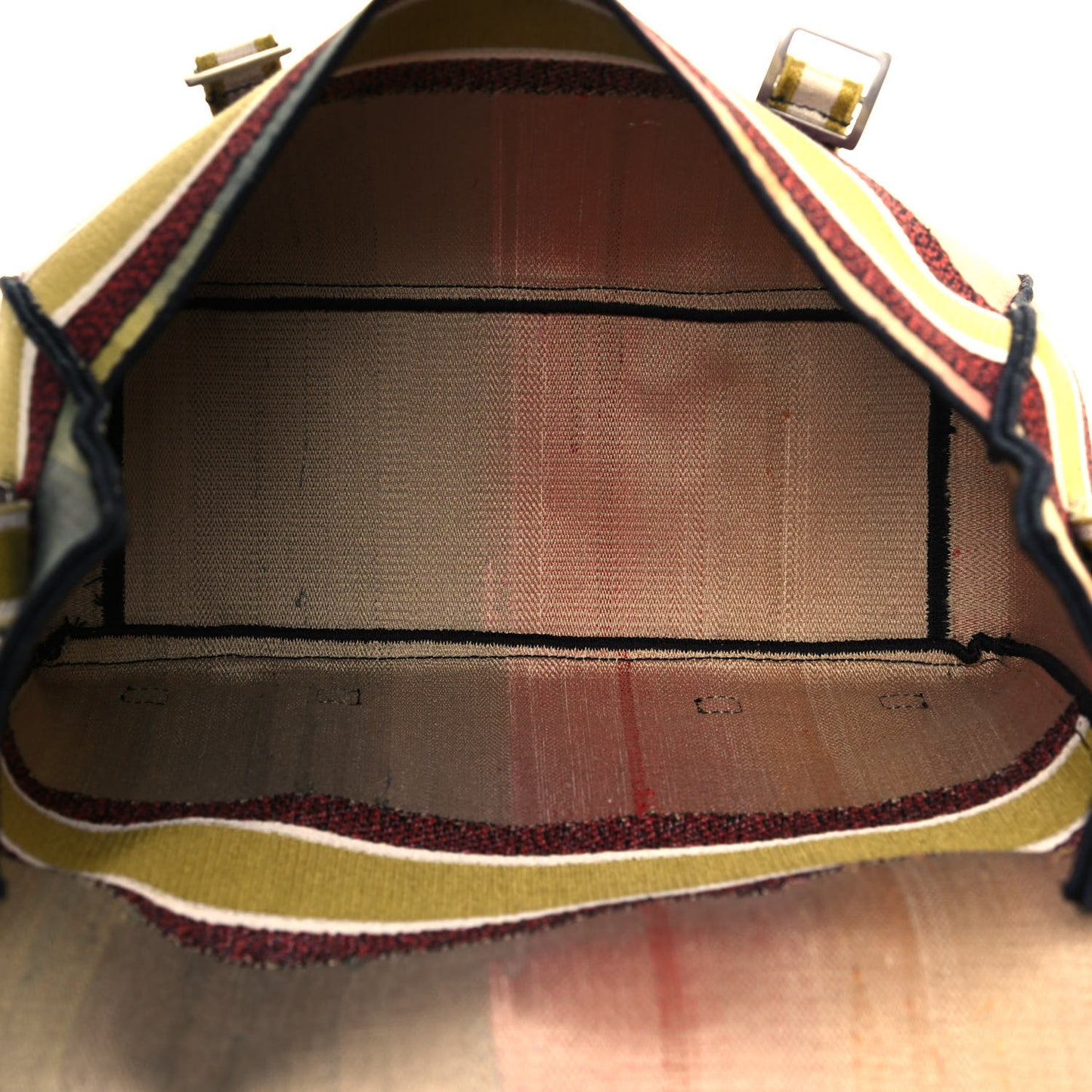 Canvas Embroidered Dioraura Messenger Multicolor