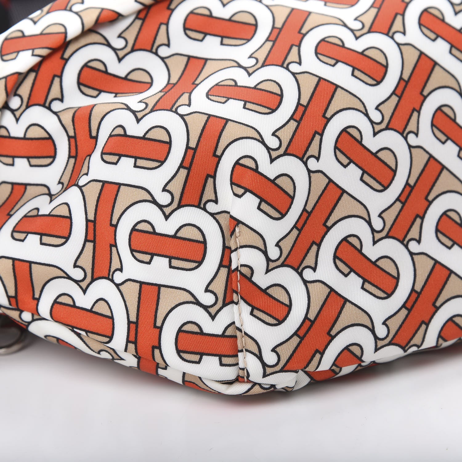 Burberry Nylon Monogram TB Sonny Bum Bag Vermillion 8 of 9