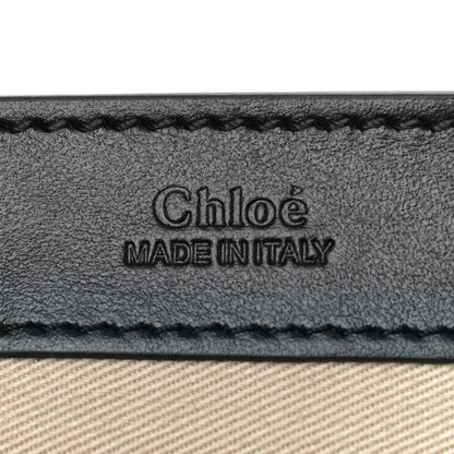 Chloe Calfskin Suede C Clutch With Chain Black 6 of 13