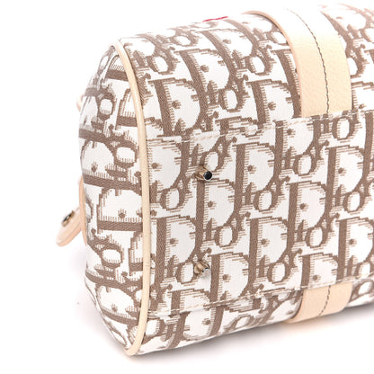 Christian Dior Monogram Vintage Flowers Bowler Beige 8 of 12