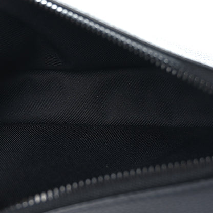 Louis Vuitton Calfskin Aerogram Alpha Wearable Wallet Black 6 of 9