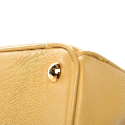Prada Saffiano Medium Galleria Double Zip Tote Ginestra 15 of 15