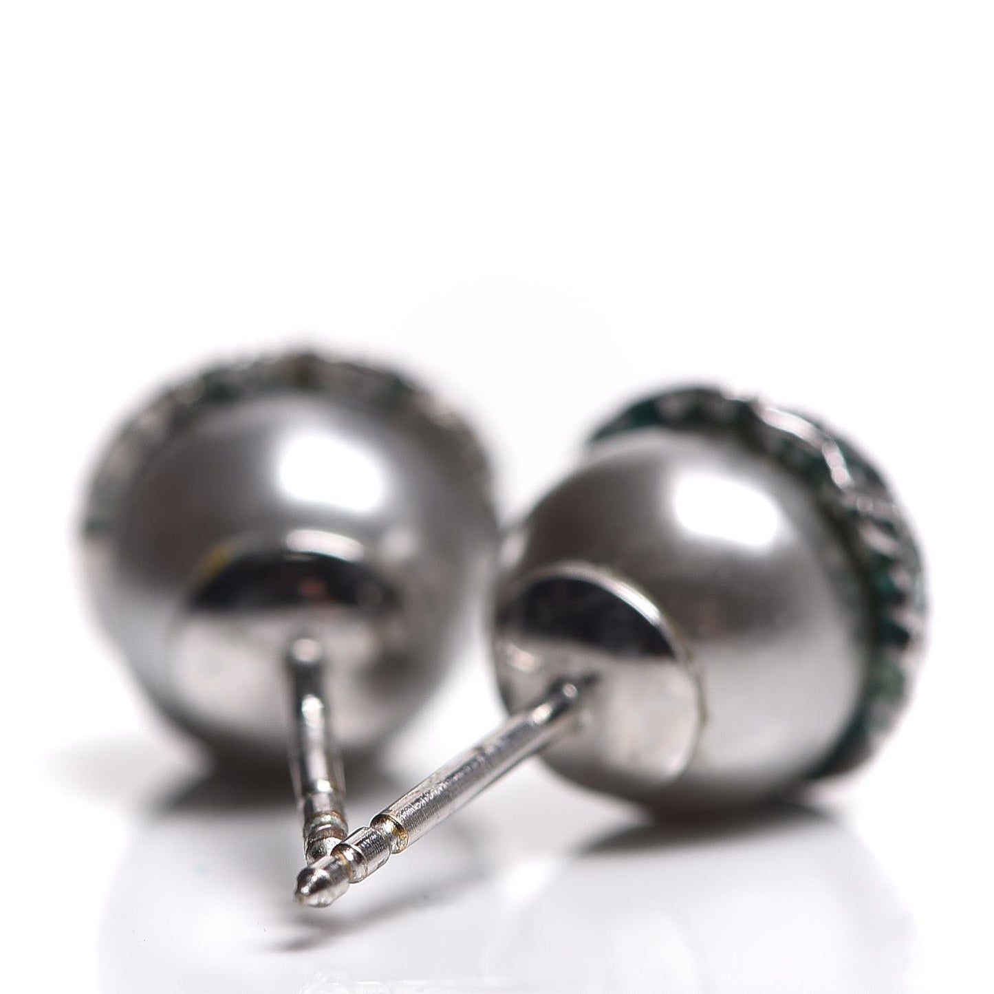 Mise En Dior Tribal Earrings Grey