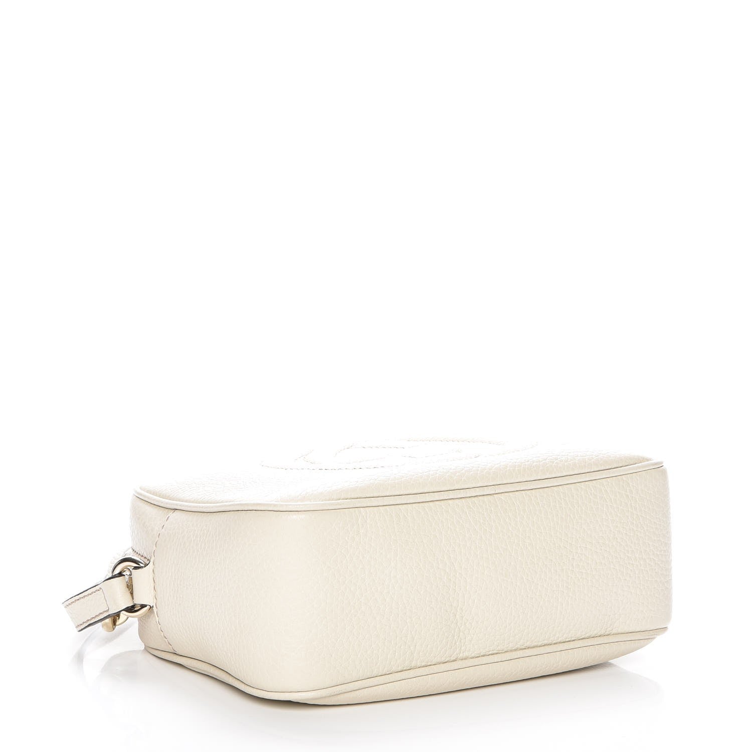 Gucci Pebbled Calfskin Small Soho Disco Bag Off White 4 of 7