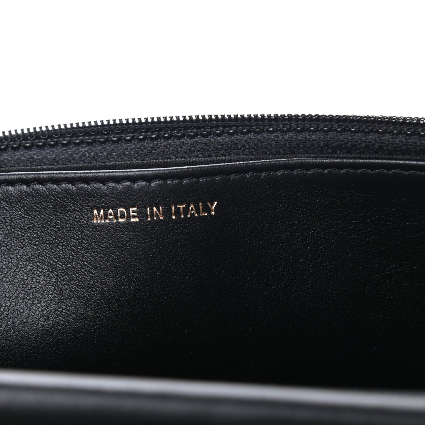 Caviar Quilted Boy Wallet On Chain WOC Black