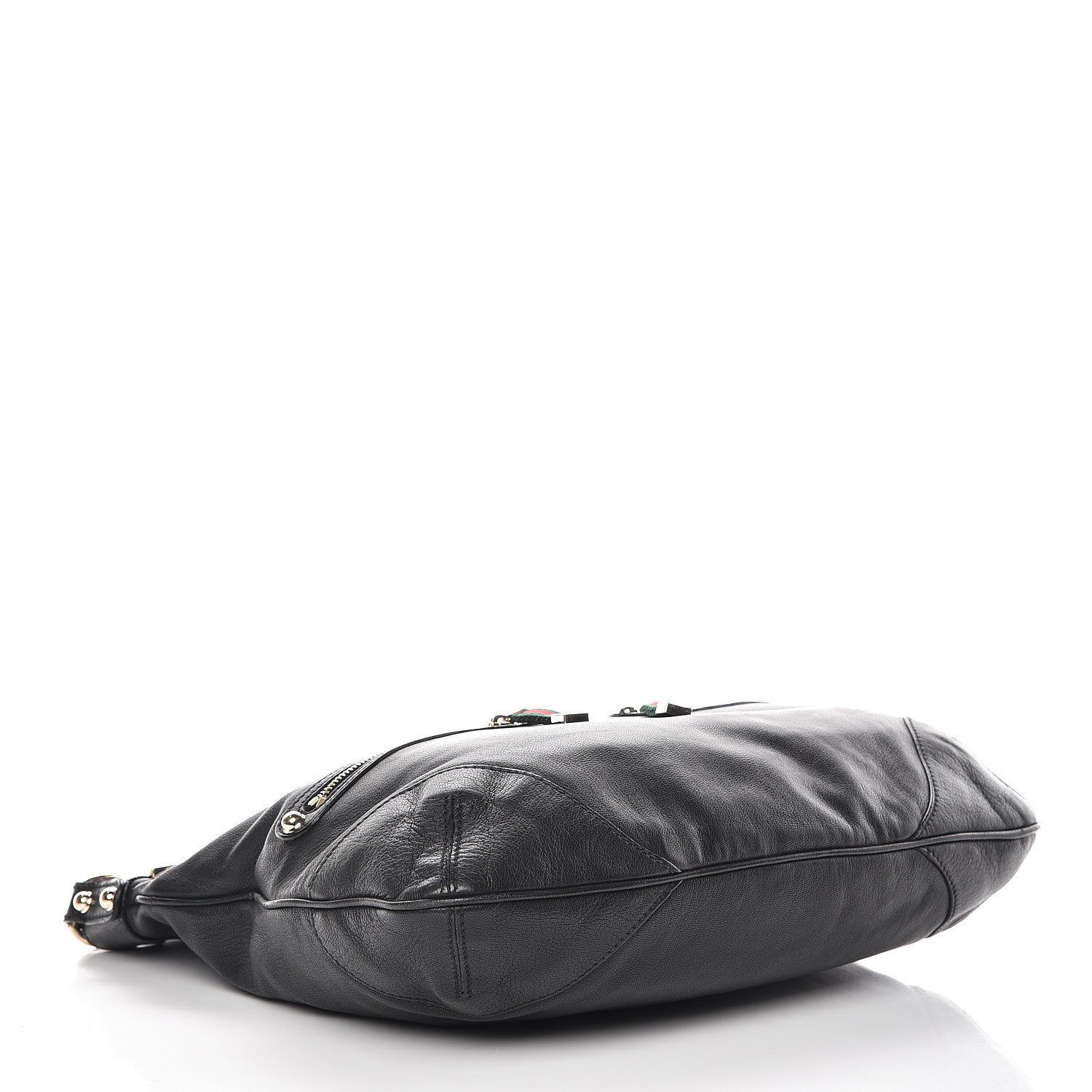Gucci Calfskin Medium Capri Shoulder Bag Black 4 of 11
