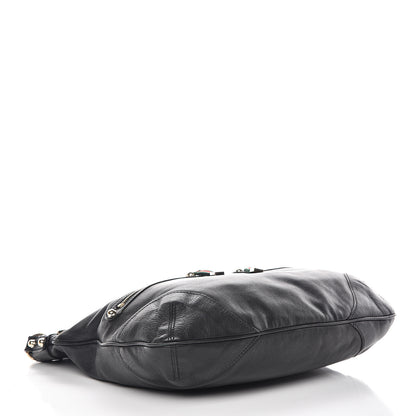 Gucci Calfskin Medium Capri Shoulder Bag Black 4 of 11