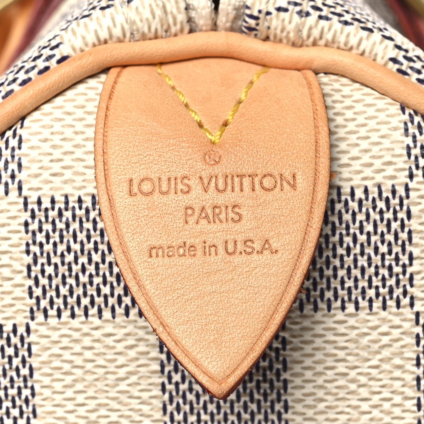 LOUIS VUITTON Damier Azur Speedy 25
