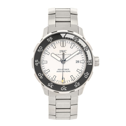 IWC Stainless Steel 45mm Aquatimer Automatic Watch White IW356809 1 of 4