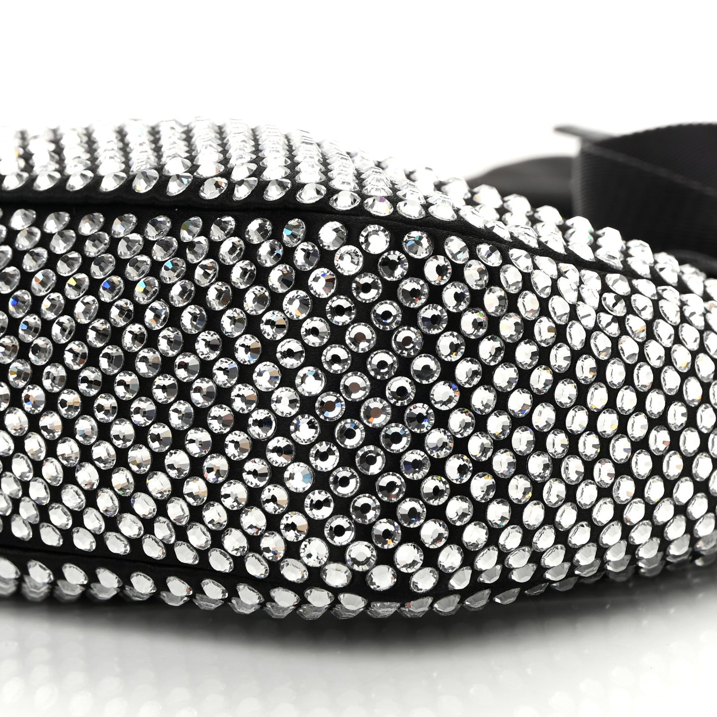 Satin Crystal Re-Edition 2005 Shoulder Bag Cristal