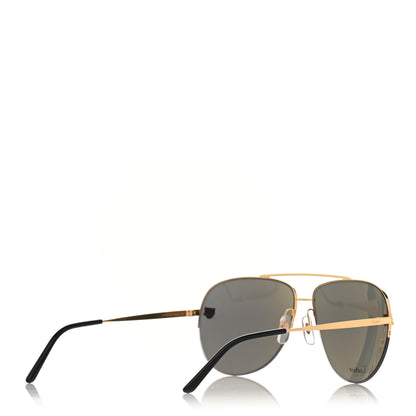 Cartier Panthere De Cartier Aviator Sunglasses Gold 4 of 7