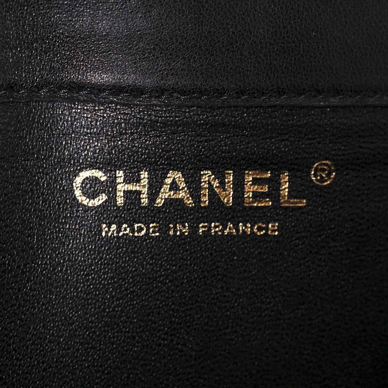 Chanel Metallic Fabric Lace Effect Quilted Clutch Black Gold 6 of 9