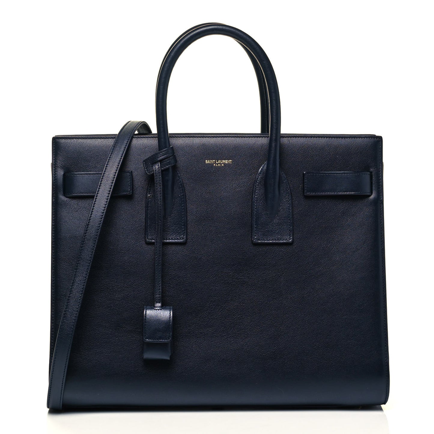 Calfskin Small Sac De Jour Navy