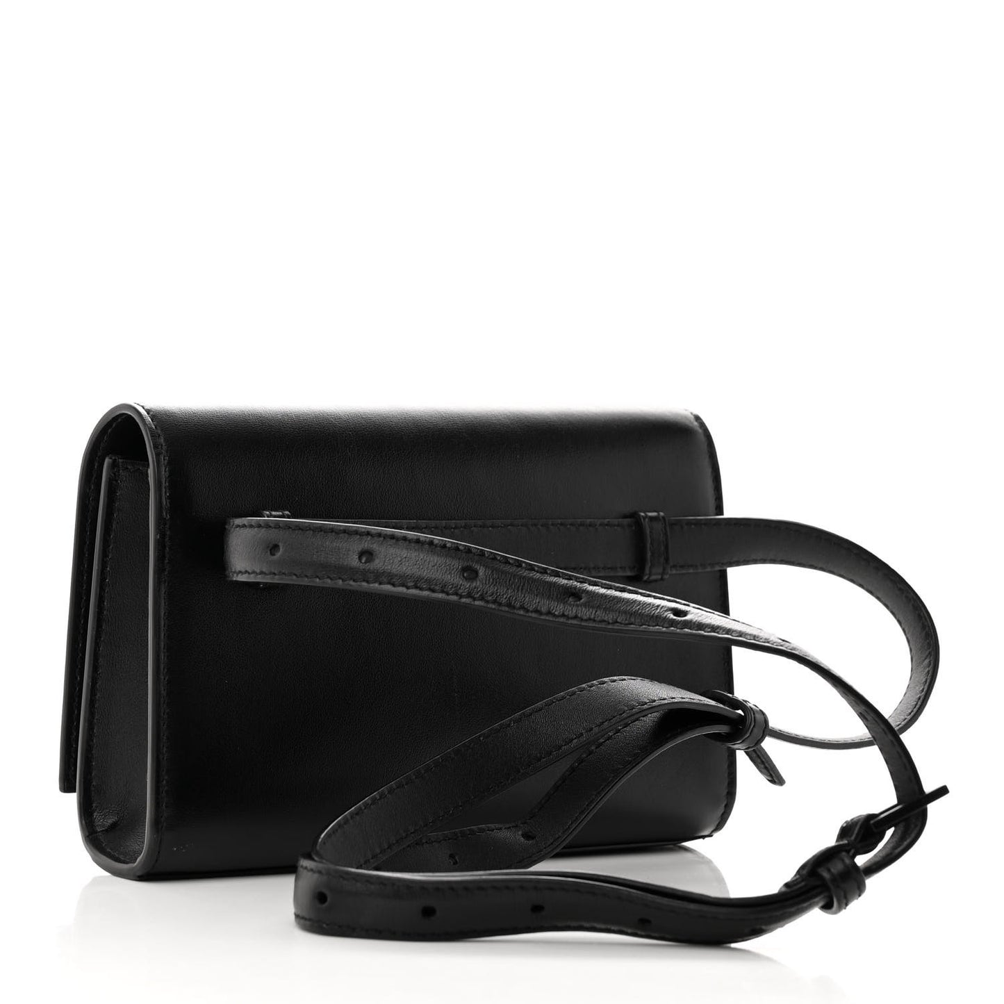 Smooth Calfskin Monogram Kate Belt Bag Black