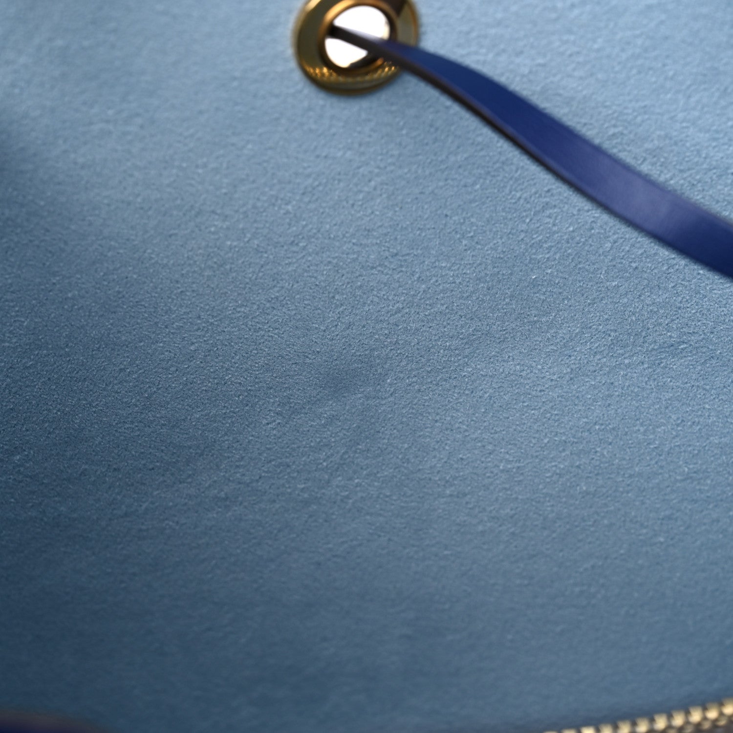 Louis Vuitton Damier Azur Braided Neonoe MM Blue 10 of 11