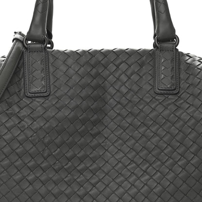 Bottega Veneta Nappa Intrecciato Maxi Convertible Tote Grey 9 of 11