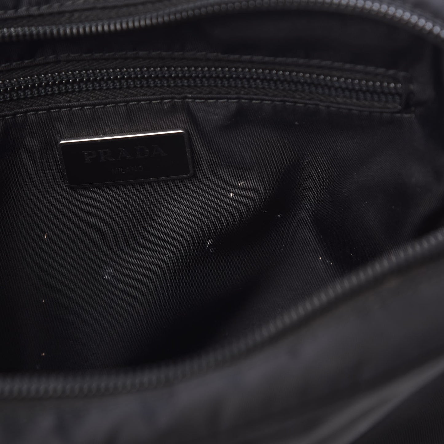 Tessuto Nylon Belt Bag Black