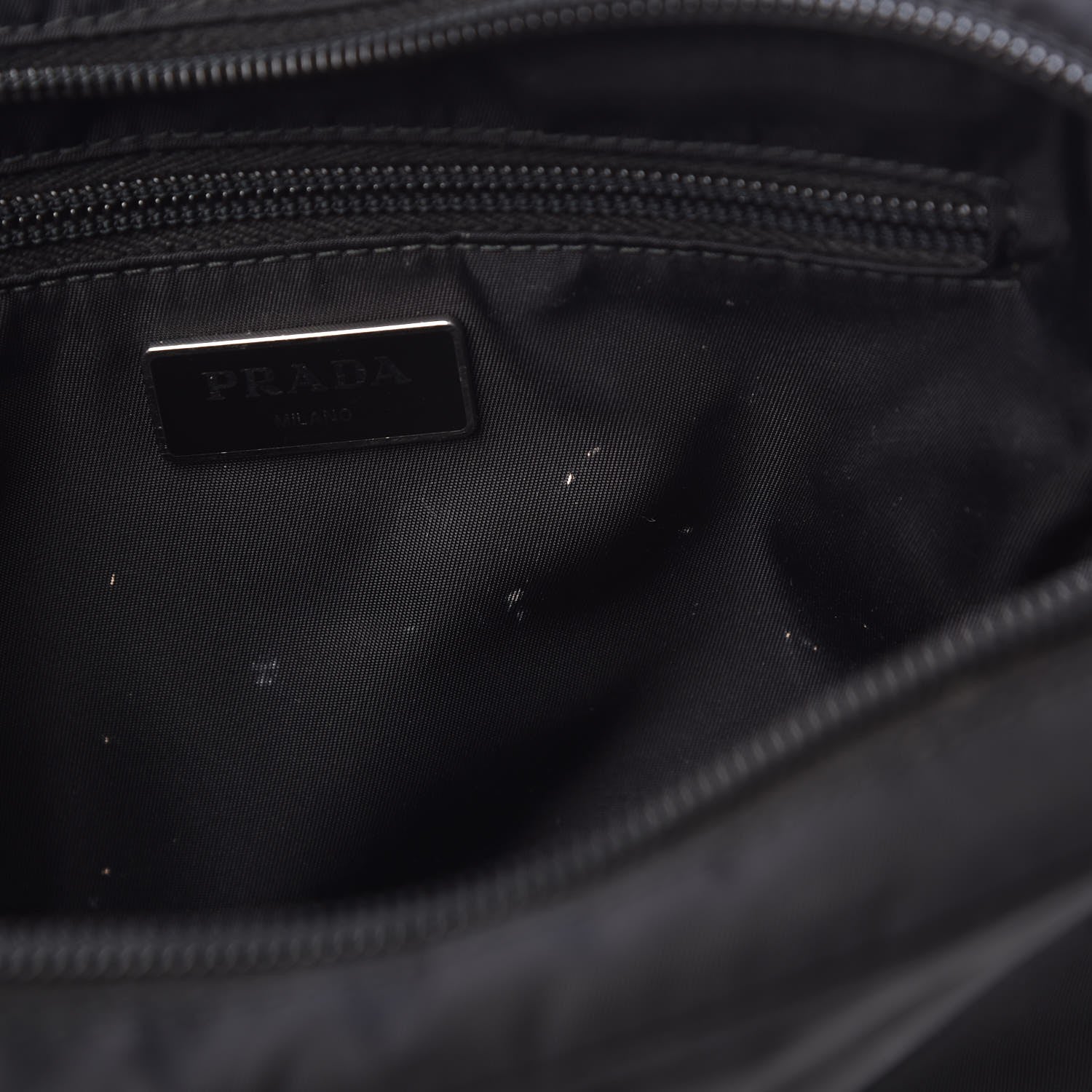 Prada Tessuto Nylon Belt Bag Black 10 of 13
