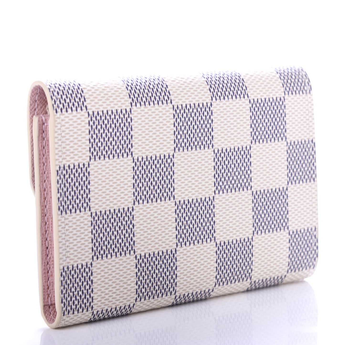 Damier Azur Rosalie Coin Purse Rose Ballerine