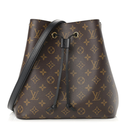 Louis Vuitton Monogram Neonoe MM Black 1 of 9