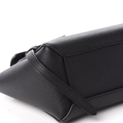 Celine Grained Calfskin Nano Belt Bag Black 7 of 10