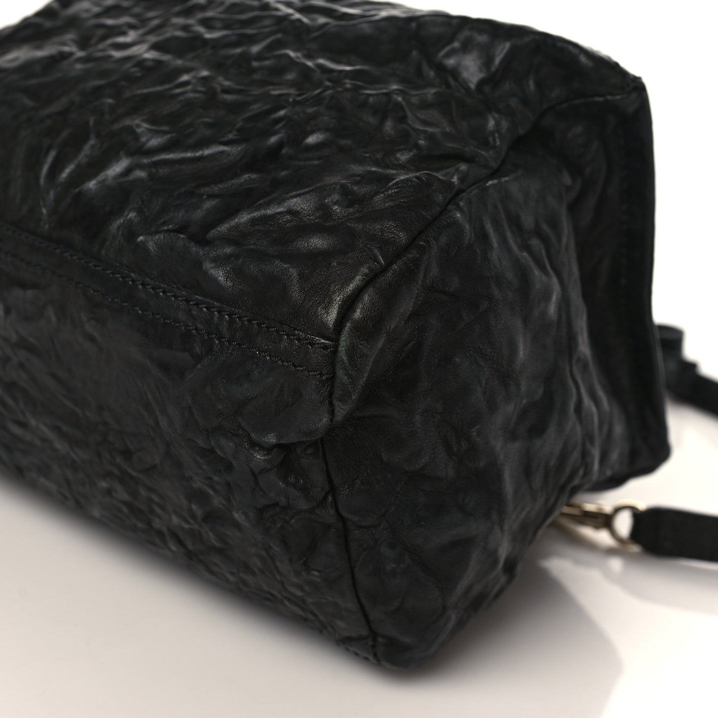 Tumbled Sheepskin Small Pandora Black