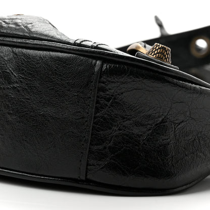 Balenciaga Agneau Arena Pin Embellished Le Cagole Shoulder Bag XS Black 10 of 10
