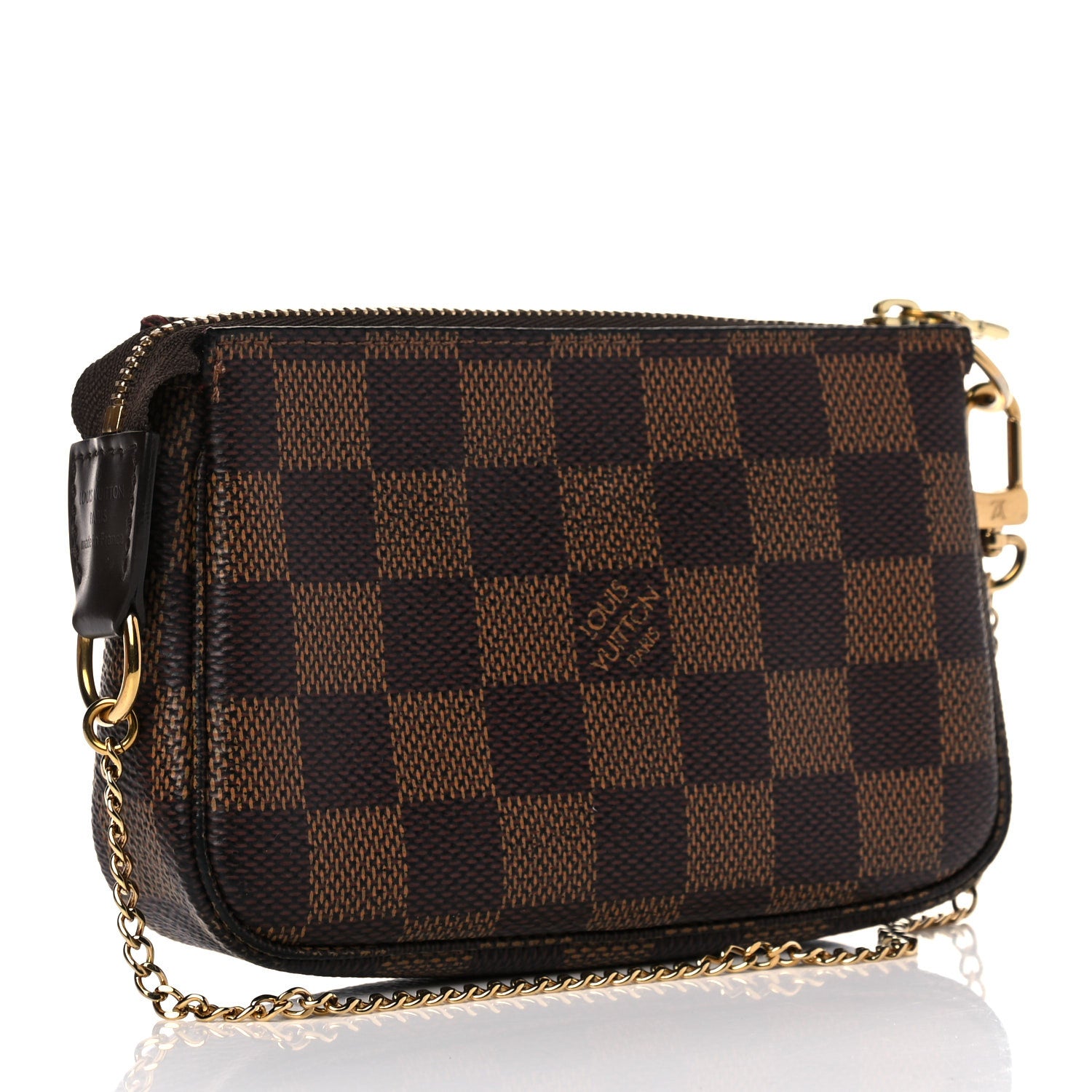 Louis Vuitton Damier Ebene Mini Pochette Accessories 3 of 8
