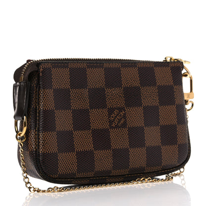 Louis Vuitton Damier Ebene Mini Pochette Accessories 3 of 8