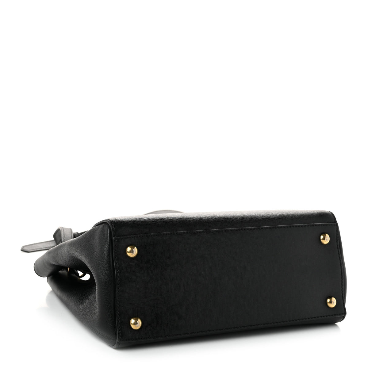 Fendi Vitello Elite Petite 2Jours Tote Black 4 of 10