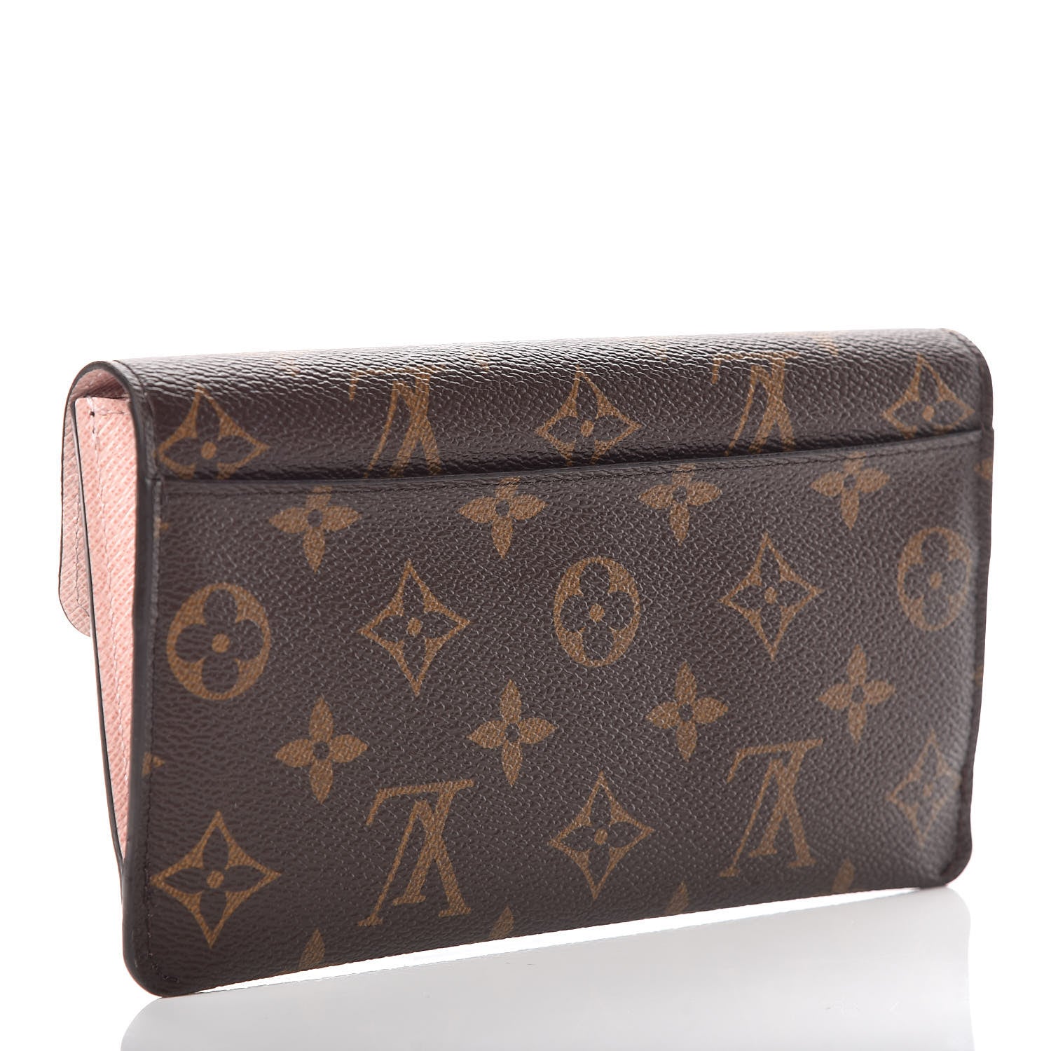 Louis Vuitton Monogram Jeanne Wallet Rose Ballerine 3 of 9