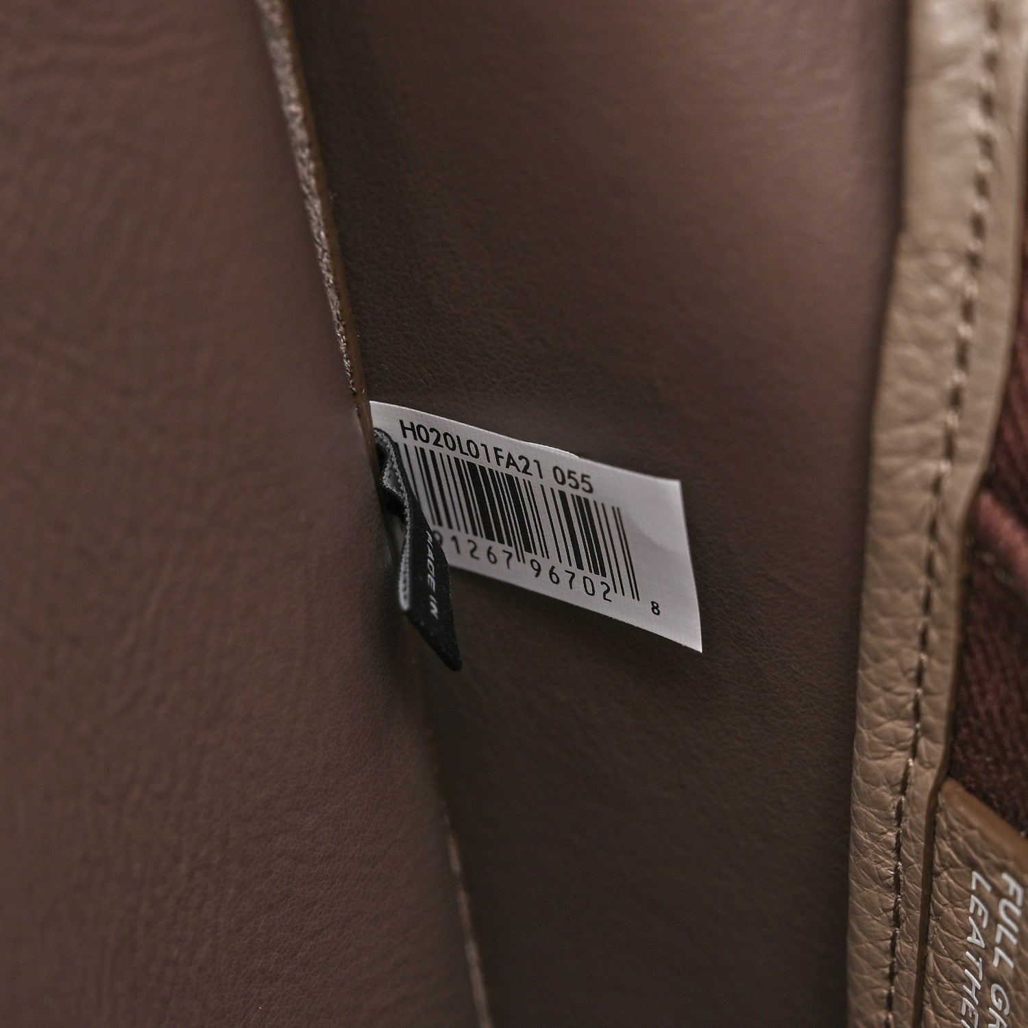 Marc Jacobs Grained Calfskin Large The Tote Bag Taupe 6 of 7