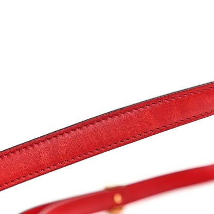 Celine Box Calfskin Medium Classic Box Flap Bag Red 14 of 14