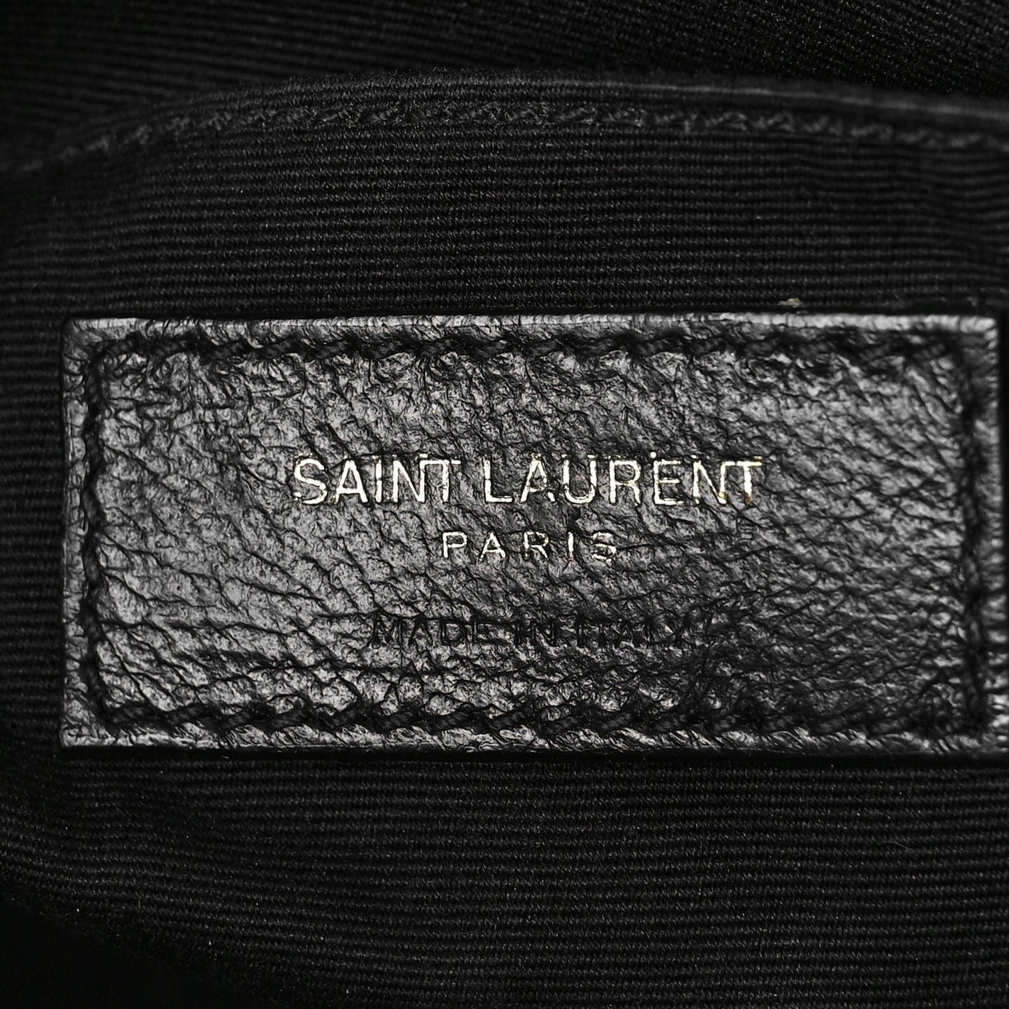 Calfskin Matelasse Monogram Lou Camera Bag Black