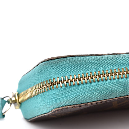 Louis Vuitton Monogram Zippy Multicartes Turquoise 9 of 9
