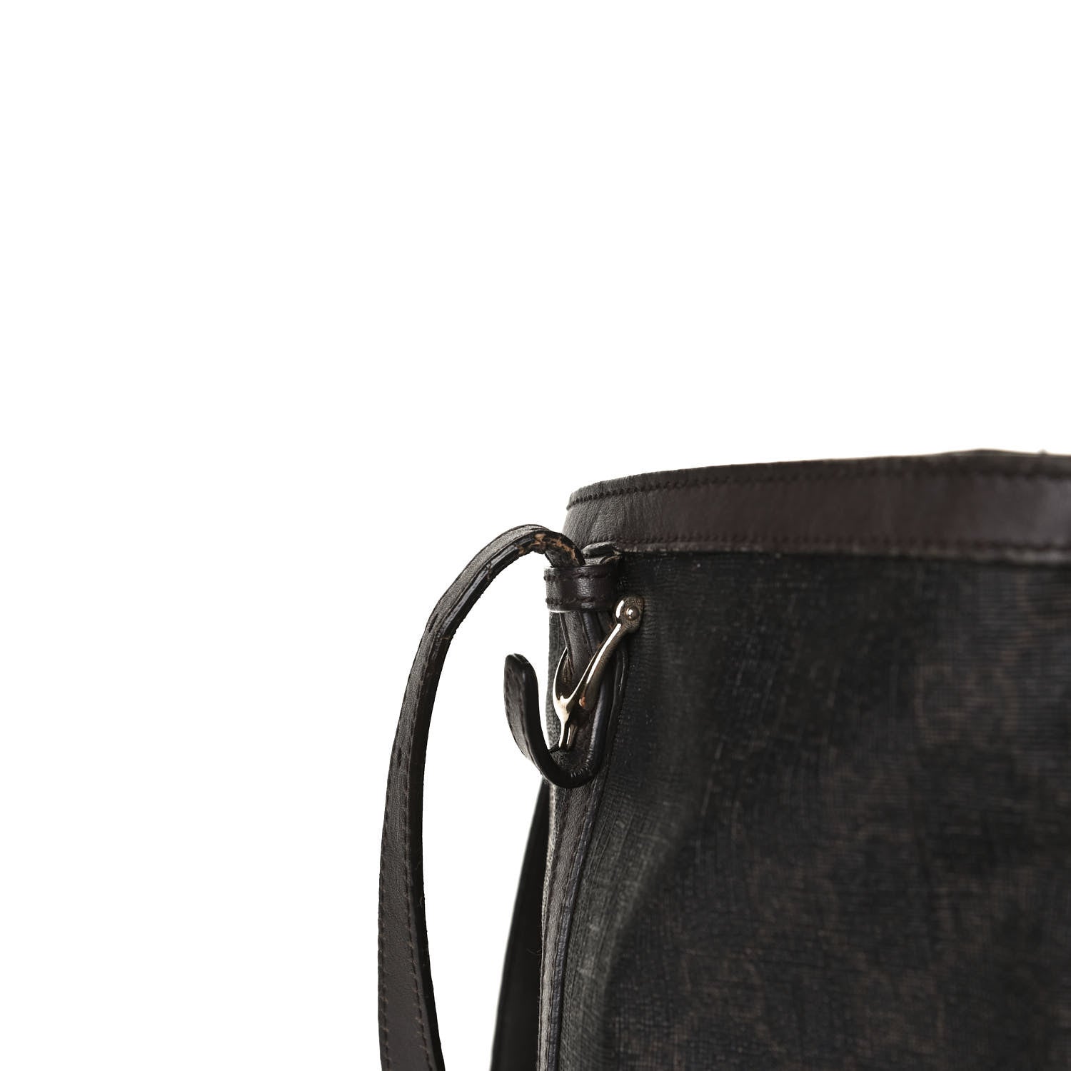 Gucci GG Supreme Monogram Medium Nice Tote Dark Brown 16 of 23