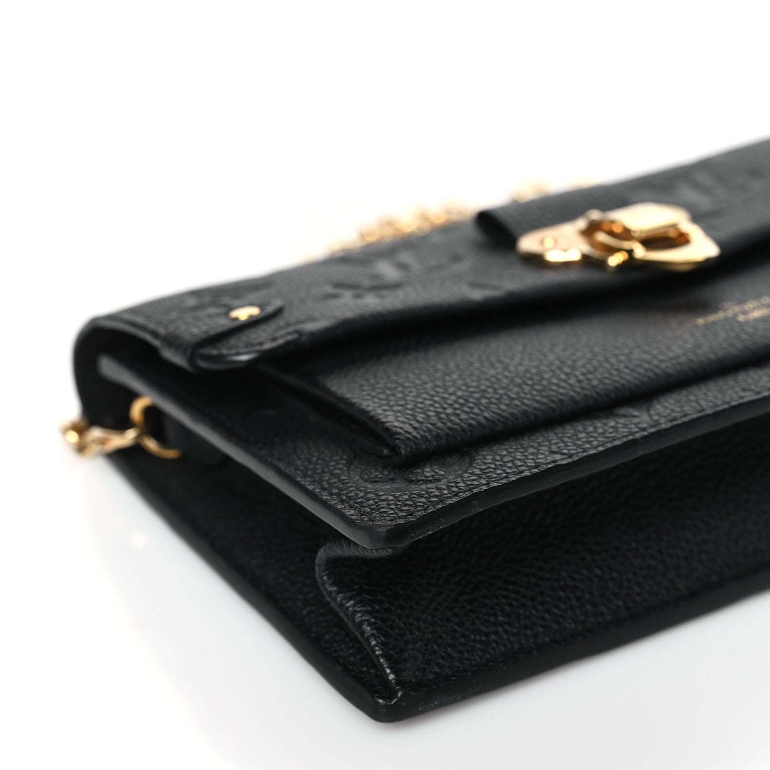 Louis Vuitton Empreinte Vavin Chain Wallet Black 7 of 8