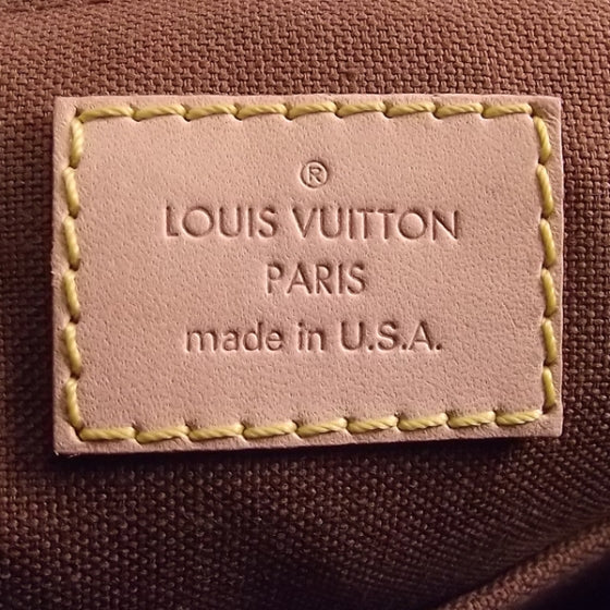 Louis Vuitton Monogram Palermo PM Brown 8 of 9