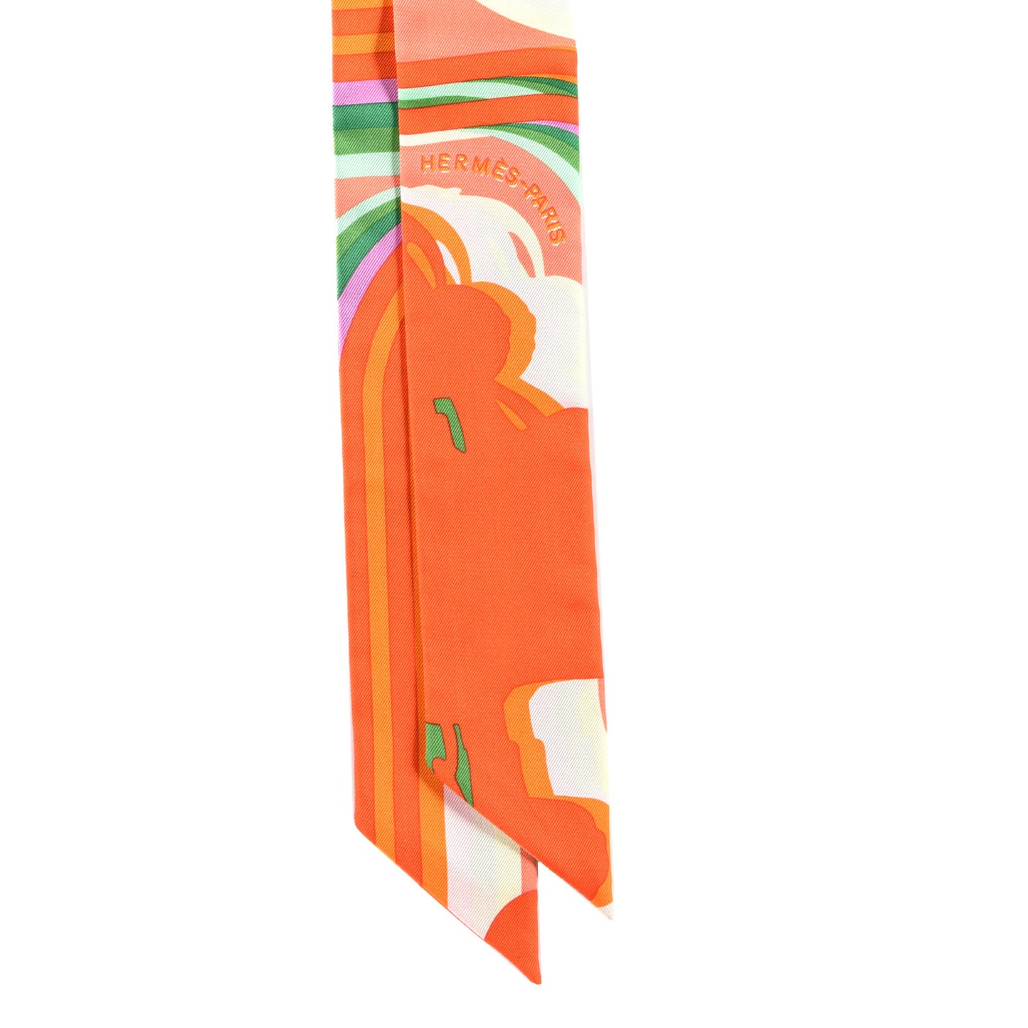 Silk Brides De Gala Shadow Twilly Orange Vert Corail