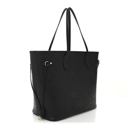 Louis Vuitton Empreinte Monogram Giant Neverfull MM Black 4 of 10