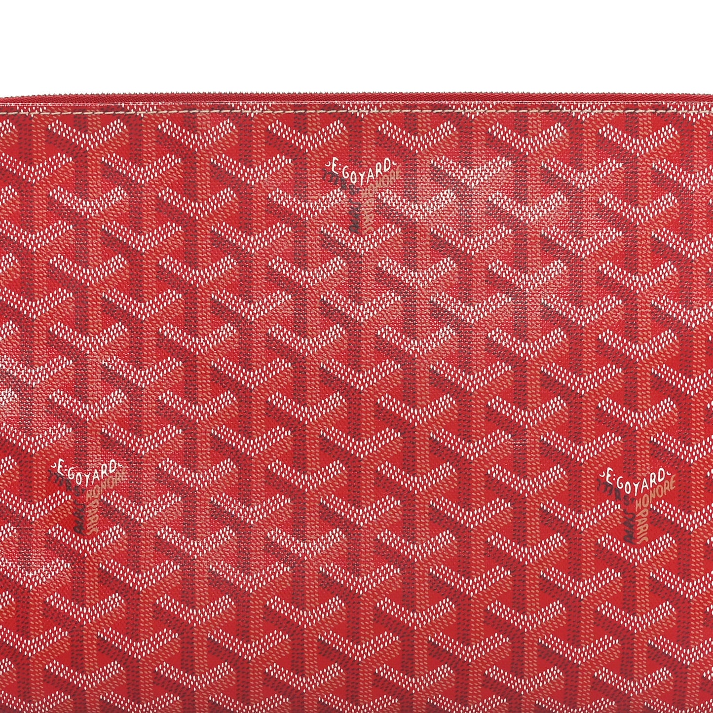 Goyardine Senat Pochette MM Red