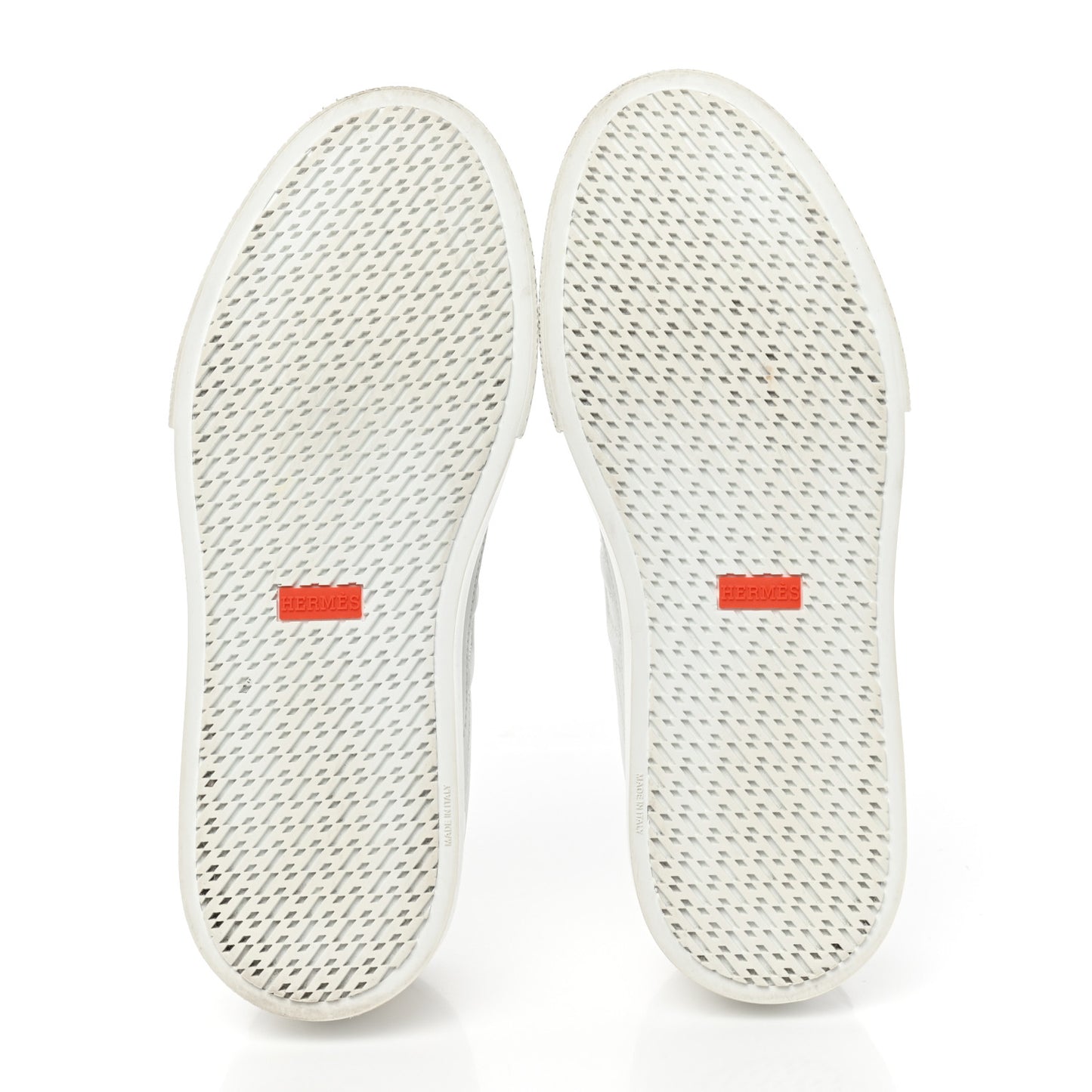 Calfskin Deep Sneakers 40 White