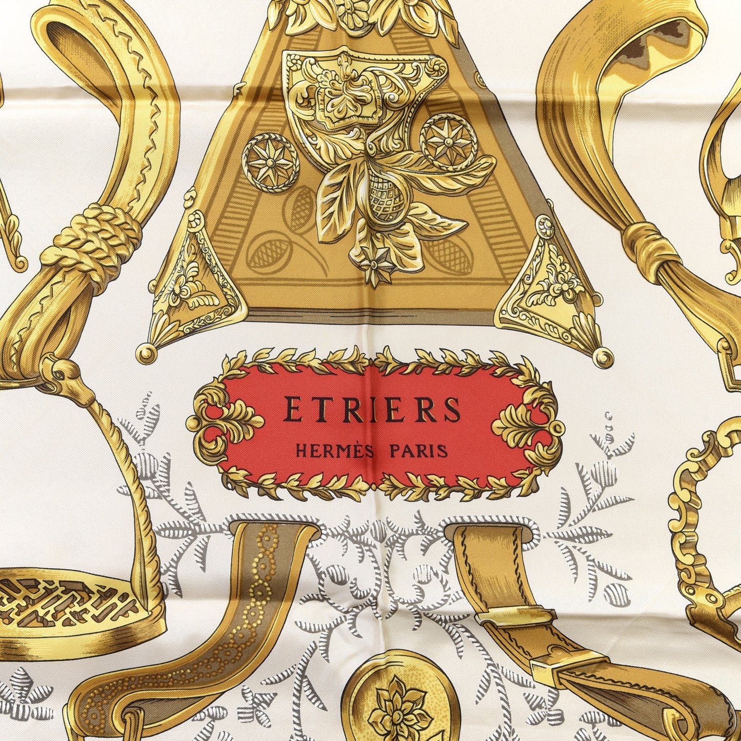 Silk Etriers Scarf 90