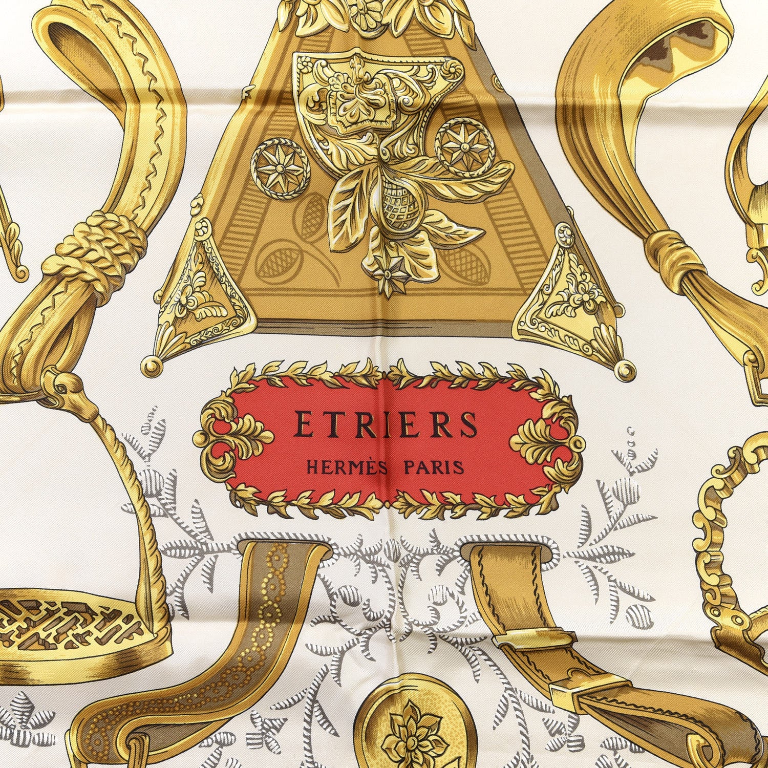 Hermes Silk Etriers Scarf 90 2 of 5