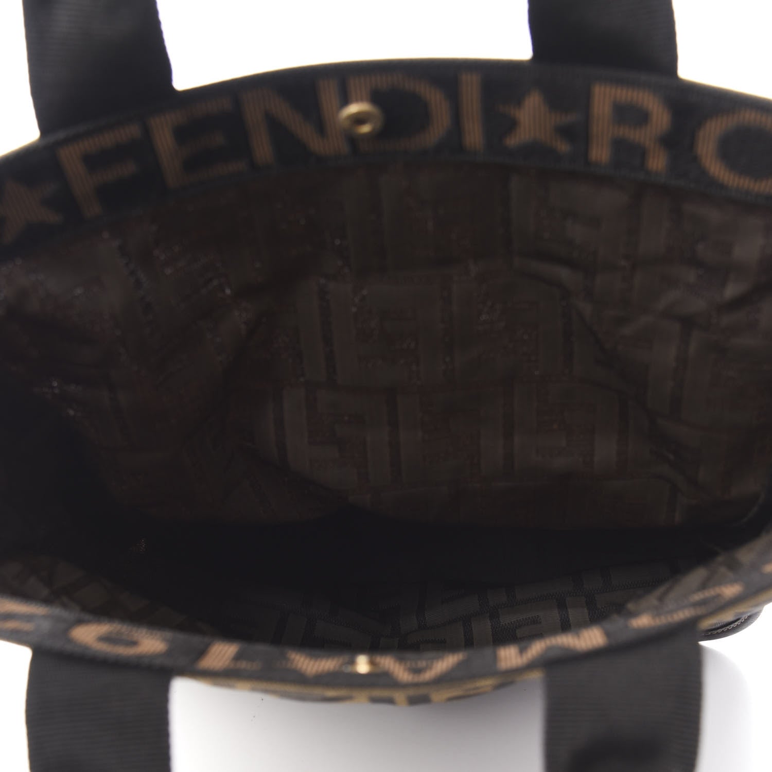 Fendi Zucca Shopping Tote Tobacco 5 of 10
